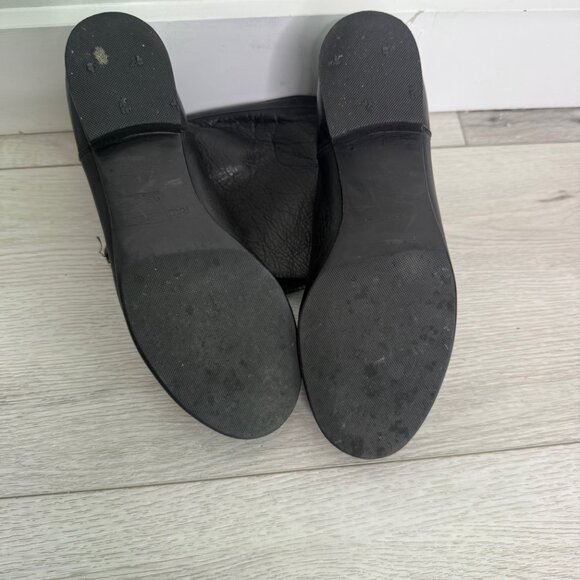 RACHAEL ZOE January Leather Strap Black Boots Size 7 with Box - Picture 8 of 8